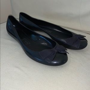 Size 9 - J. Crew Rubber Ballet Flats.